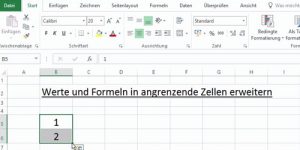 Excel Werte und Formeln dynamisch kopieren 01