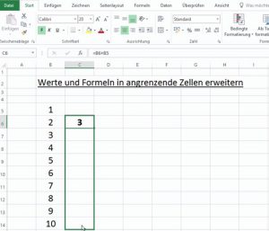 Excel Werte und Formeln dynamisch kopieren 03